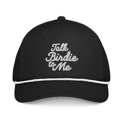 Talk Birdie to Me Embroidered Golf Hat for Women
