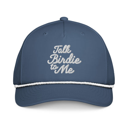 Talk Birdie to Me Embroidered Golf Hat for Women