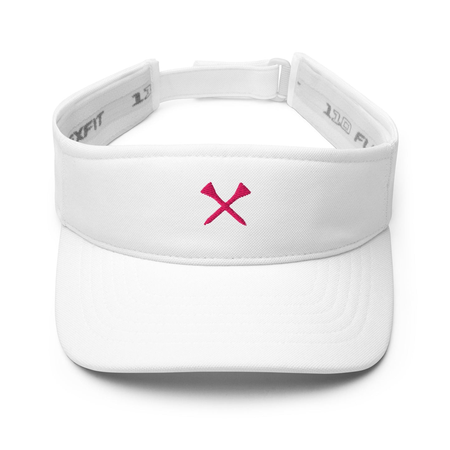 Crossed Tees Embroidered Golf Visor – Women’s Minimalist Golf Accessory | Mulligans & Mimosas